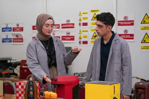 Haliç atölyesinde uygulamalı eğitim